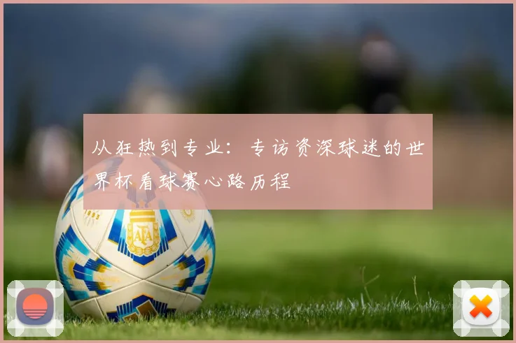 从狂热到专业：专访资深球迷的世界杯看球赛心路历程
